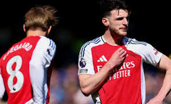 Isu Ban Kapten Arsenal: Rice Bereaksi, Odegaard Tetap