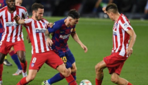Atletico Madrid Bertahan Tangguh di Camp Nou